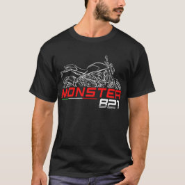 Für Ducati Monster 821 2015-2020 Fans T-Shirt