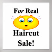 Für echte Friseursalat-Poster-Matte Poster (Vorne)