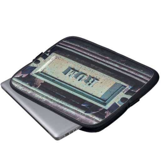 Für echte Römer und Rom-Fans! Laptopschutzhülle (Vorne Knopf)