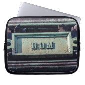 Für echte Römer und Rom-Fans! Laptopschutzhülle (Vorderseite)