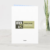 Für Ehemann am Vatertag Karte (Rückseite)