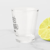 für Ehemann bestimmt | Hochzeitsgeschenk Schnapsglas (Rechts)