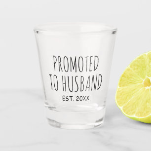 für Ehemann bestimmt Hochzeitsgeschenk Schnapsglas