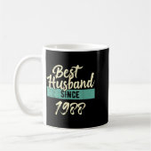 Für Ehemann seit 1988 Hochzeit Ehemänner Kaffeetasse (Links)