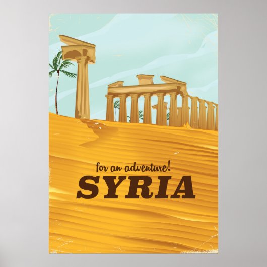 Für ein Abenteuer! Bel-Tempel in Syrien Poster (Vorne)