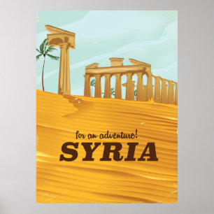 Für ein Abenteuer! Bel-Tempel in Syrien Poster
