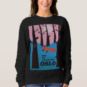 Für ein Abenteuer in Oslo Sweatshirt (Vorderseite)