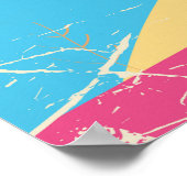 Für ein Abenteuer Ukraine Owl Vintage Poster (Ecke)