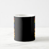 Für ein glänzendes Morgen Boho Ästhetik Kaffeetasse (Mittel)