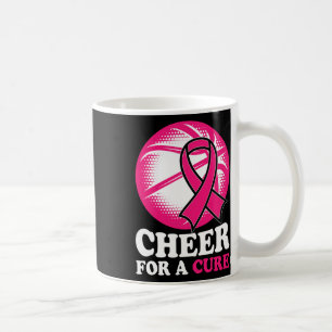 Für ein heilendes Basketball-Brustkrebs-Bewusstsei Kaffeetasse