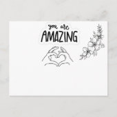 Für ein Kind Postkarte (Vorderseite)