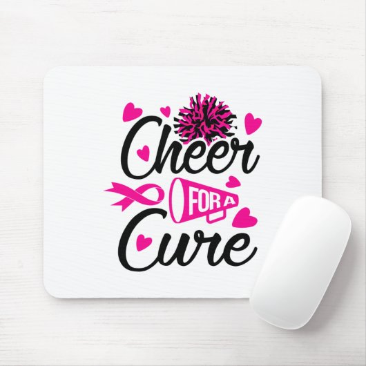 Für ein kuratives Brustkrebsbewusstsein Mousepad (Mit Mouse)