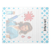 Für ein Leben _ Brief an mich selbst Notizblock (Vorderseite)