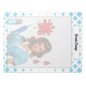 Für ein Leben _ Gehirnschlag Notizblock (Vorderseite)