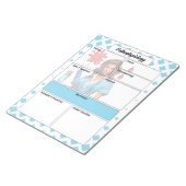 Für ein Leben _ Pathophysiologie Temp Notizblock (angewinkelt)