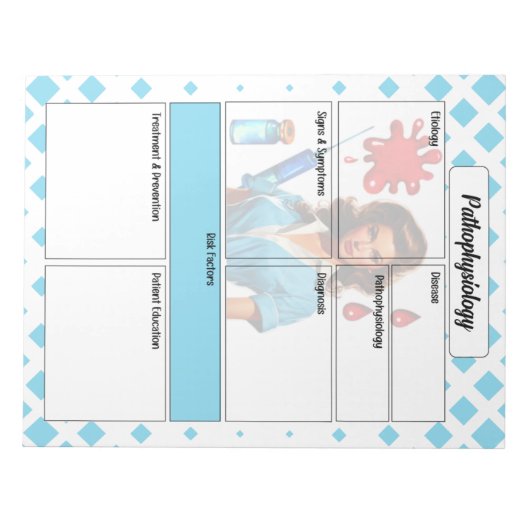 Für ein Leben _ Pathophysiologie Temp Notizblock (Vorderseite)