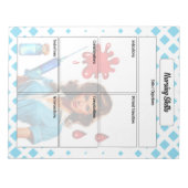 Für ein Leben _ Pflegefähigkeiten Notizblock (Vorderseite)