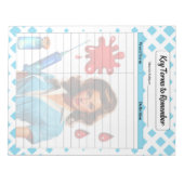 Für ein Leben _ Schlüsselbegriffe zur Erinnerung Notizblock (Vorderseite)