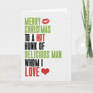 für ein leckeres Stück Mann an Weihnachten Romanti