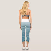 🌊 für ein modernes Design Capri Leggings (Rückseite)