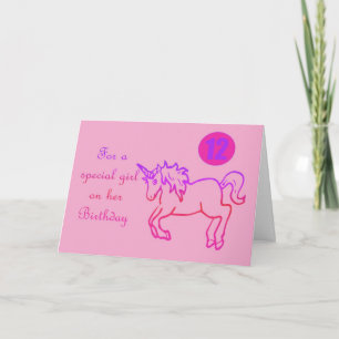 Für ein spezielles Mädchen auf ihrem Geburtstag Un Karte