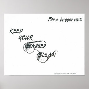 Für eine bessere Ansicht Poster