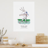 für eine Ente, Tony Farandes Poster (Küche)