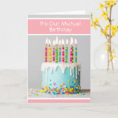 Für eine Geburtstagskarte Karte (Gelbe Blume)