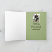 Für eine große Krankenschwester erinnern Sie sich, Karte (Innenseite)