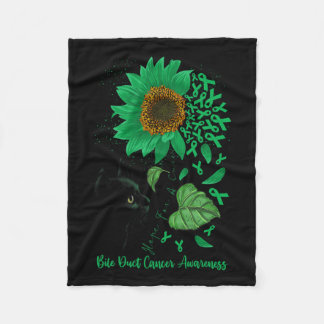Für eine heilende Katze und Sonnenblumenkernkrebs  Fleecedecke