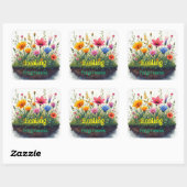 Für eine Heilung ist Verzeihung erforderlich Quadratischer Aufkleber (Blatt)