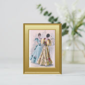 für eine Kugel verkleidet Postkarte (Stehend Vorderseite)