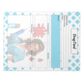 Für eine lebende _Drogenkarte Notizblock (Vorderseite)