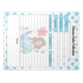 Für eine lebende _ Krankheitsdatenerfassung Notizblock (Vorderseite)