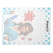 Für eine lebenslange _ Einkaufsliste Notizblock (Vorderseite)