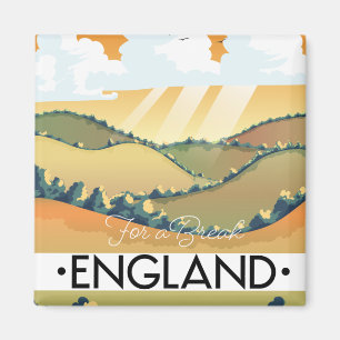 Für eine Pause in England: Magnettrockenmessblech Magnet