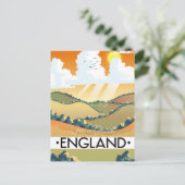 Für eine Pause in England Postkarte (Stehend Vorderseite)