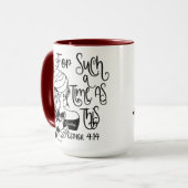 Für eine solche Zeit Personalisiert Tasse (Vorderseite Links)