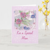 Für eine spezielle Karte der Mama-Mutter Tages (Gelbe Blume)