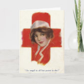 Für eine spezielle Krankenschwester Dankeskarte (Vorderseite)