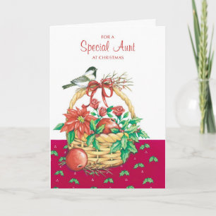 Für eine spezielle Tante Feiertagskarte