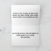 Für eine spezielle Tochter und "einen Sohn " Karte (Innenseite)