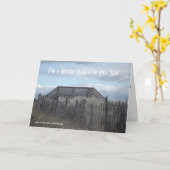 Für eine spezielle Tochter und "einen Sohn " Karte (Gelbe Blume)