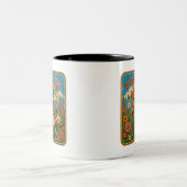 Für eine Tasse Tee sterbend Retro-Skelett-Tee (Mittel)