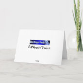 FÜR EINE "TWIN"-GEBURTSKARTE KARTE (Rückseite)