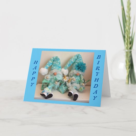 FÜR EINE "TWIN"-GEBURTSKARTE KARTE (Vorderseite)