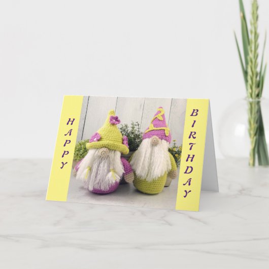 FÜR EINE "TWIN"-GEBURTSKARTE KARTE (Vorderseite)