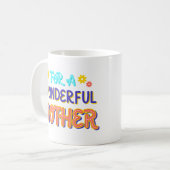 für eine wunderbare Mutter Kaffeetasse (Vorderseite Links)