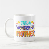 für eine wunderbare Mutter Kaffeetasse (Links)