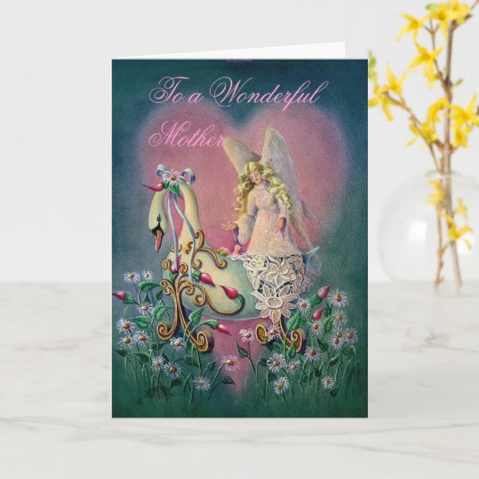 Für eine wunderbare Mutter Karte (Gelbe Blume)